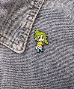 Alternative view of Higurashi When They Cry 'Mion Sonozaki Chibi' Enamel Pin