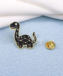 Night Dinosaur 'Brachiosaurus Constellation' Enamel Pin