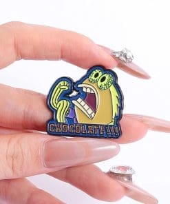 Alternative view of SpongeBob SquarePants 'Chocolate Tom' Enamel Pin