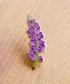 Botanical Bloom 'Lupine' Enamel Pin