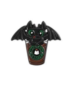 How to Train Your Dragon ‘Toothless | Dragon Coffee’ Enamel Pin