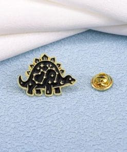 Night Dinosaur 'Stegosaurus Constellation' Enamel Pin