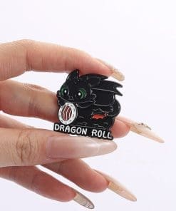 Alternative view of How to Train Your Dragon ‘Toothless | Dragon Roll’ Enamel Pin