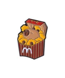 Capybara Foodie 'Nuggets' Enamel Pin