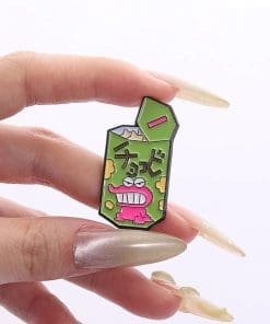 Alternative view of Dinosaur Crackling Enamel Pin
