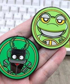 Alternative view of B-Robo Kabutack 'Gerotan | Round Portrait' Enamel Pin