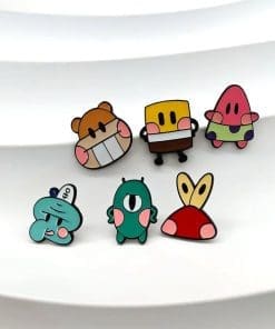 Alternative view of SpongeBob SquarePants 'SpongeBob Doodle' Enamel Pin