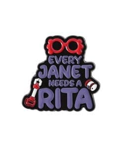 Bluey ' Every Janet Needs A Rita' Enamel Pin