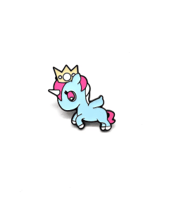 Chibi Unicorn 'Princess' Enamel Pin