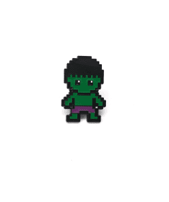 Pixel Chibi 'Hulk' Enamel Pin