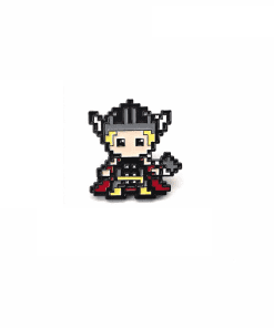 Pixel Chibi 'Thor' Enamel Pin