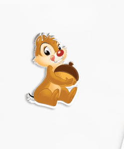Acrylic Pin 'Chip and Dale | Dale likes Acorn'