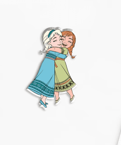 Acrylic Pin ‘Frozen | Young Sibblings Anna and Elsa'