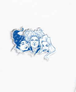 Acrylic Pin 'Hocus Pocus | Witch Sisters'