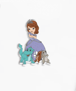 Acrylic Pin 'Sofia the First | Crackle and Clover Pals'