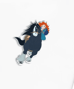 Acrylic Pin ‘Brave | Merida and Angus'