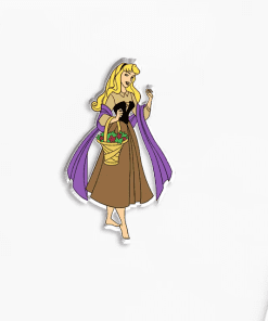 Acrylic Pin 'Sleeping Beauty | Shy Lady Aurora'