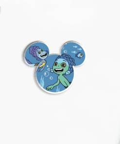 Acrylic Pin 'Luca | Mickey Aquarium Head'