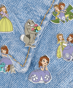 Alternative view of Acrylic Pin 'Sofia the First | Princess Amber and Sofia Dragon Ride'