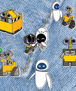 Alternative view of Acrylic  Pin 'Wall-E | Eve and Wall-E Lovers'