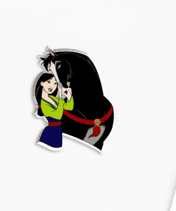 Acrylic Pin 'Mulan | Loyal Horse Khan'