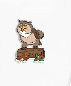 Acrylic Pin 'Bambi | Friend Owl'