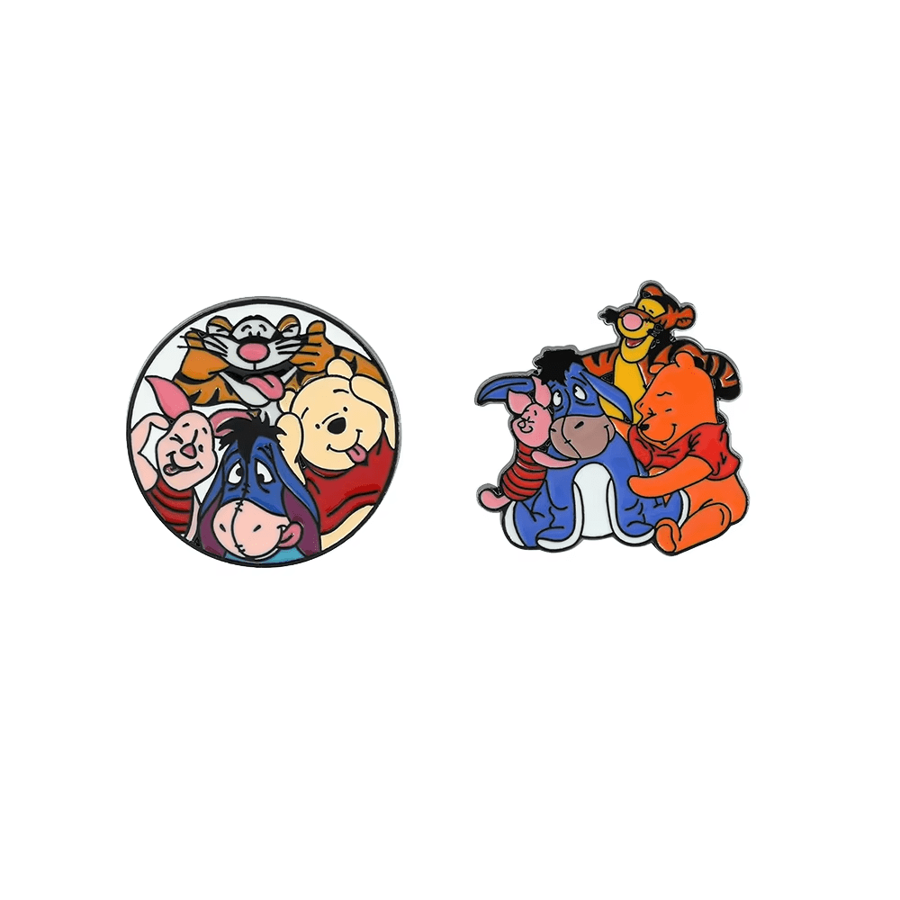 Winnie the Pooh ‘Set of 2 Friendship’ Enamel Pin
