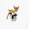 Acrylic Pin 'Bambi | Flower and Thumper'