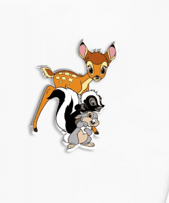 Acrylic Pin 'Bambi | Flower and Thumper'