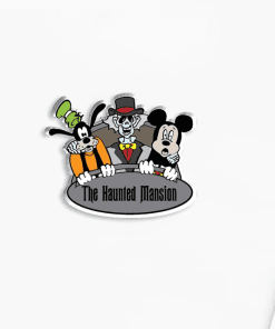 Acrylic Pin 'Haunted Mansion | Screaming Goofy and Mickey'