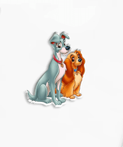 Acrylic Pin 'Lady and The Tramp | Chill'