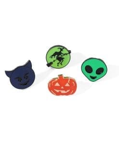 Halloween Chibi 'Set of 4 Wizard Night' Enamel Pin