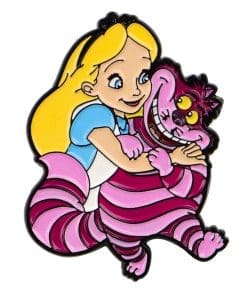 Alice in Wonderland ‘Cheshire and Alice’ Enamel Pin