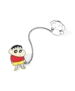 Crayon Shin Chan 'Let Shiro Walk Chain' Enamel Pin