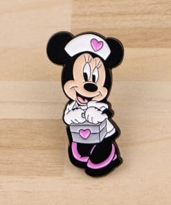 Alternative view of Mickey Mouse and Friends ‘Minnie | Duty Nurse’ Enamel Pin