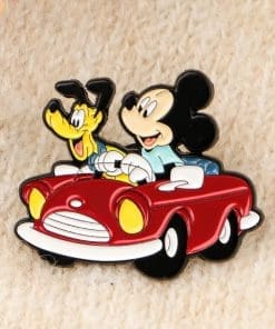 Alternative view of Mickey Mouse and Friends ‘Mickey and Pluto | Joyride’ Enamel Pin