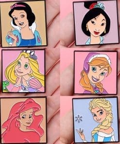 Alternative view of Beautiful Princess 'Tangled | Rapunzel' Enamel Pin