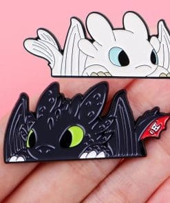 Alternative view of How to Train Your Dragon ‘Set of 2 Peekaboo’ Enamel Pin
