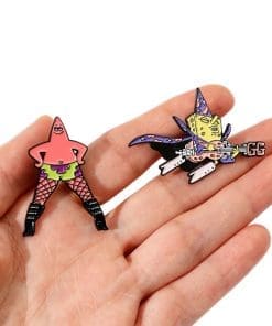 Alternative view of SpongeBob SquarePants ‘Set of 2 Rockstar’ Enamel Pin