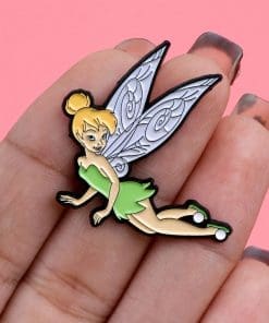 Alternative view of Peter Pan ‘Flower Fairy Tinkerbell’ Enamel Pin