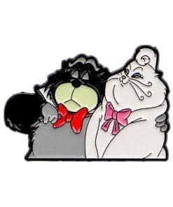 Cinderella II 'Lucifer and Pom Pom' Enamel Pin