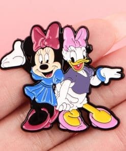 Alternative view of Mickey Mouse and Friends 'Daisy and Minnie | BFF Day’ Enamel Pin