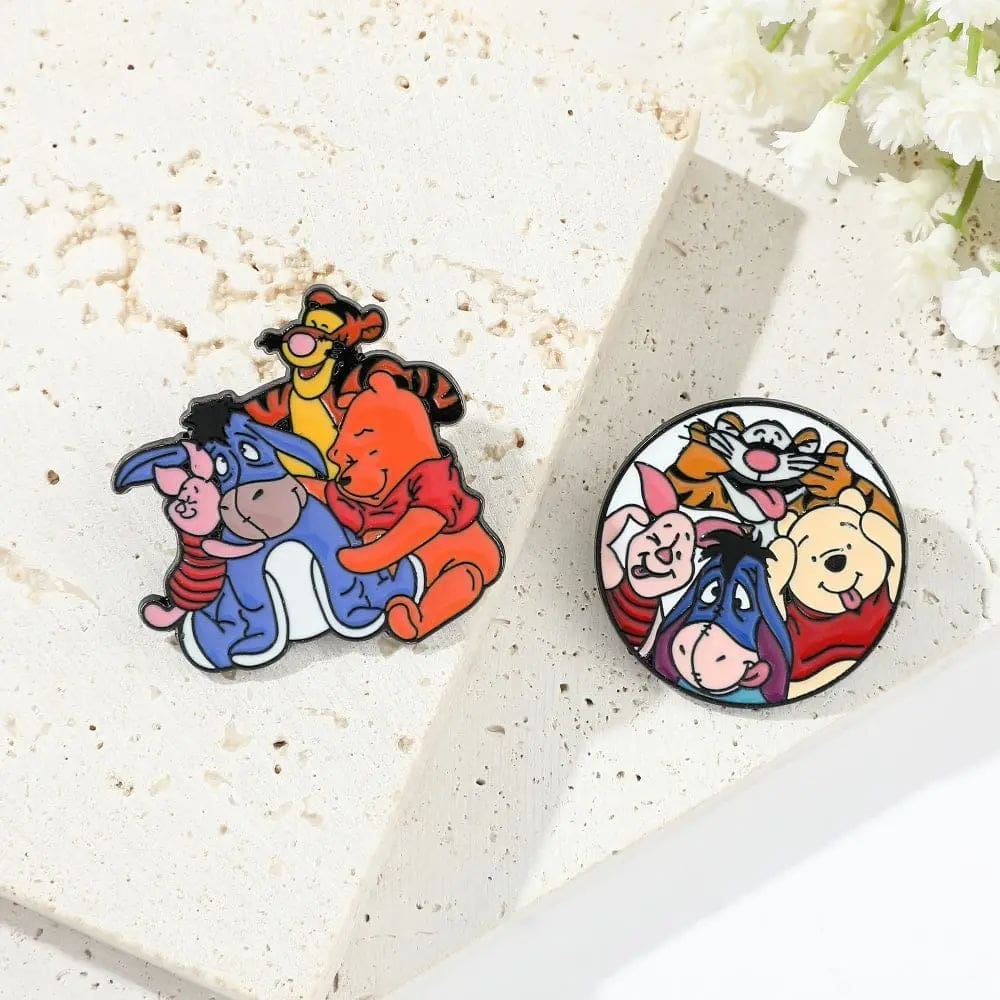 Winnie the Pooh ‘Set of 2 Friendship’ Enamel Pin - Image 2
