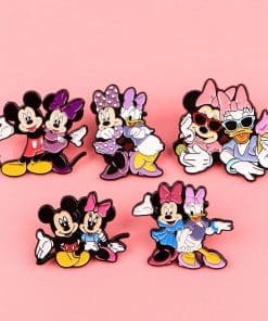 Alternative view of Mickey Mouse and Friends ‘Minnie and Daisy | Summer Day’ Enamel Pin