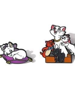 The AristoCats 'Set of 2 Lovely Cats' Enamel Pin