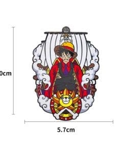 One Piece 'Pirate Luffy Thousand Sunny Ship' Enamel Pin - Image 3