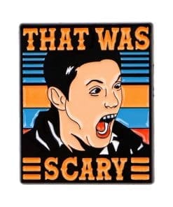 Supernatural 'Dean Scream | That Was Scary' Enamel Pin