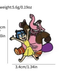 Inside Out ‘Set of 3 Emotions Buddy’ Enamel Pin - Image 4
