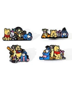 Winnie The Pooh ‘Set of 4 Great Friendship’ Enamel Pin