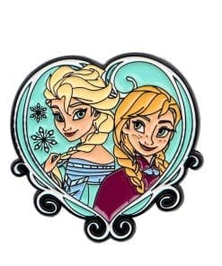 Frozen ‘Siblings Heart | Anna | Elsa’ Enamel Pin
